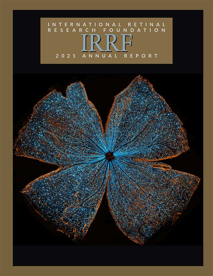 Cover of 2021 IRRF Annual Report