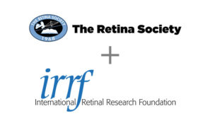 Image of The Retina Society + IRRF logos