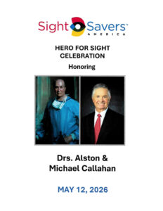 Sight Savers America honoring Drs. Alston and Callahan